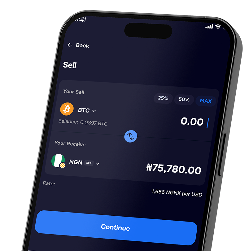 Deposit on Nazza App.